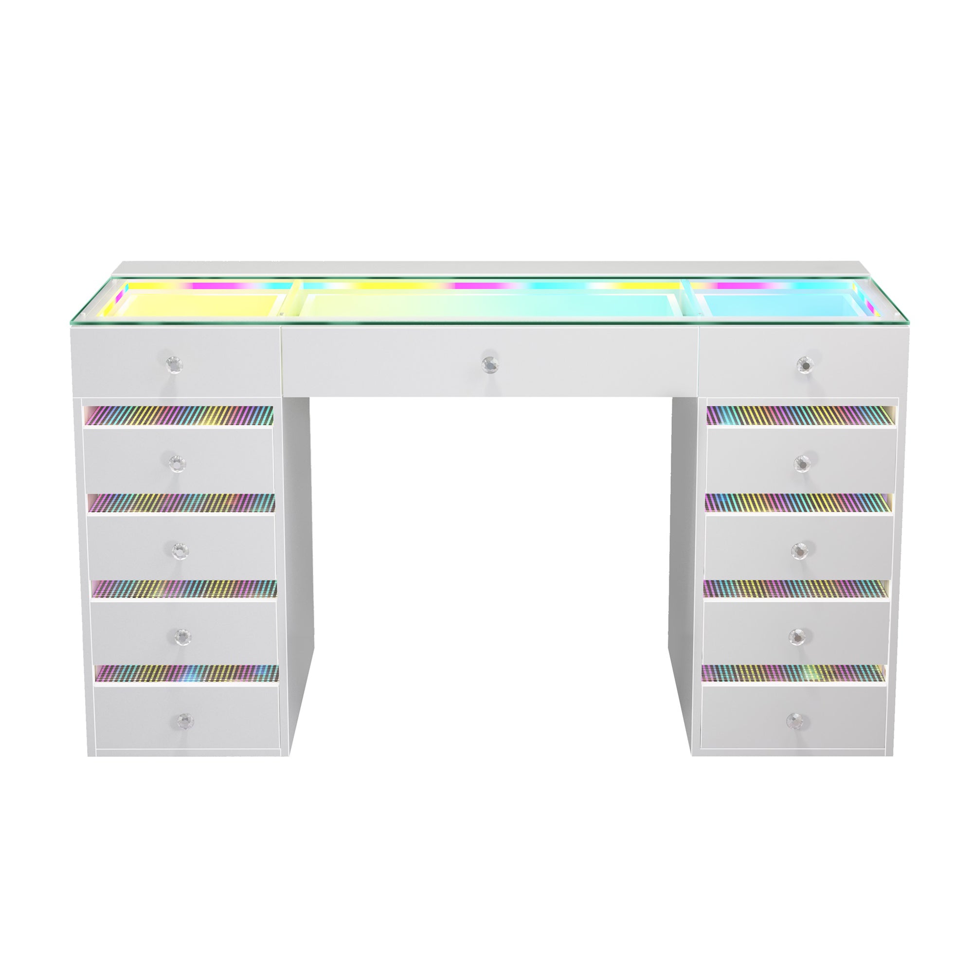 VANITII Fenair Vanity Desk with RGB light