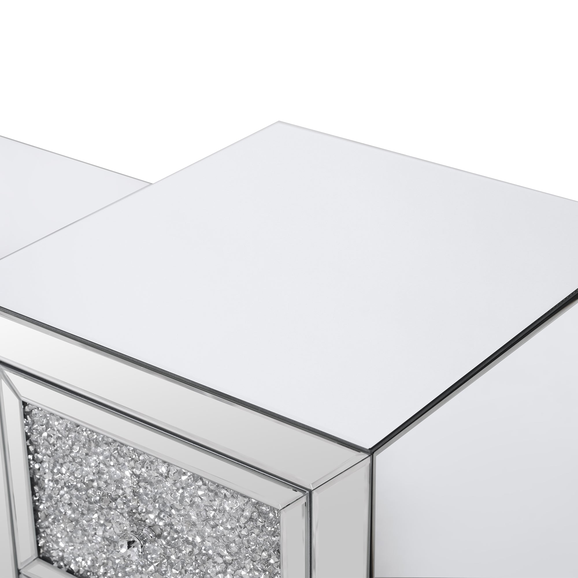 VANITII Mirrored Vanity With LED Lights