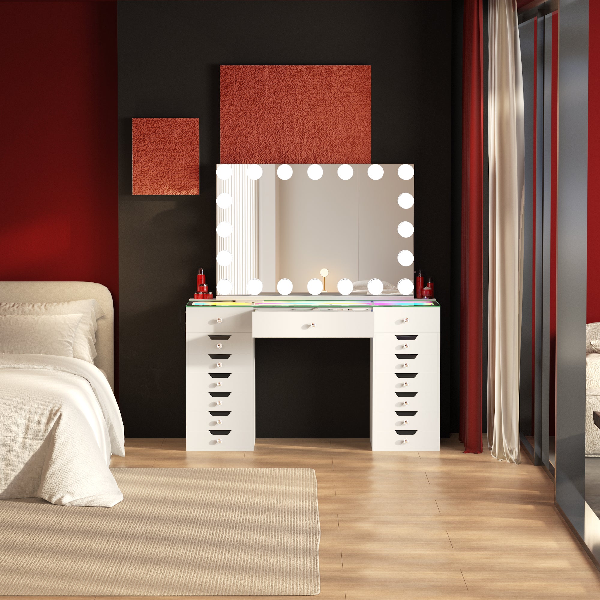 VANITII Lisa Vanity Desk Pro