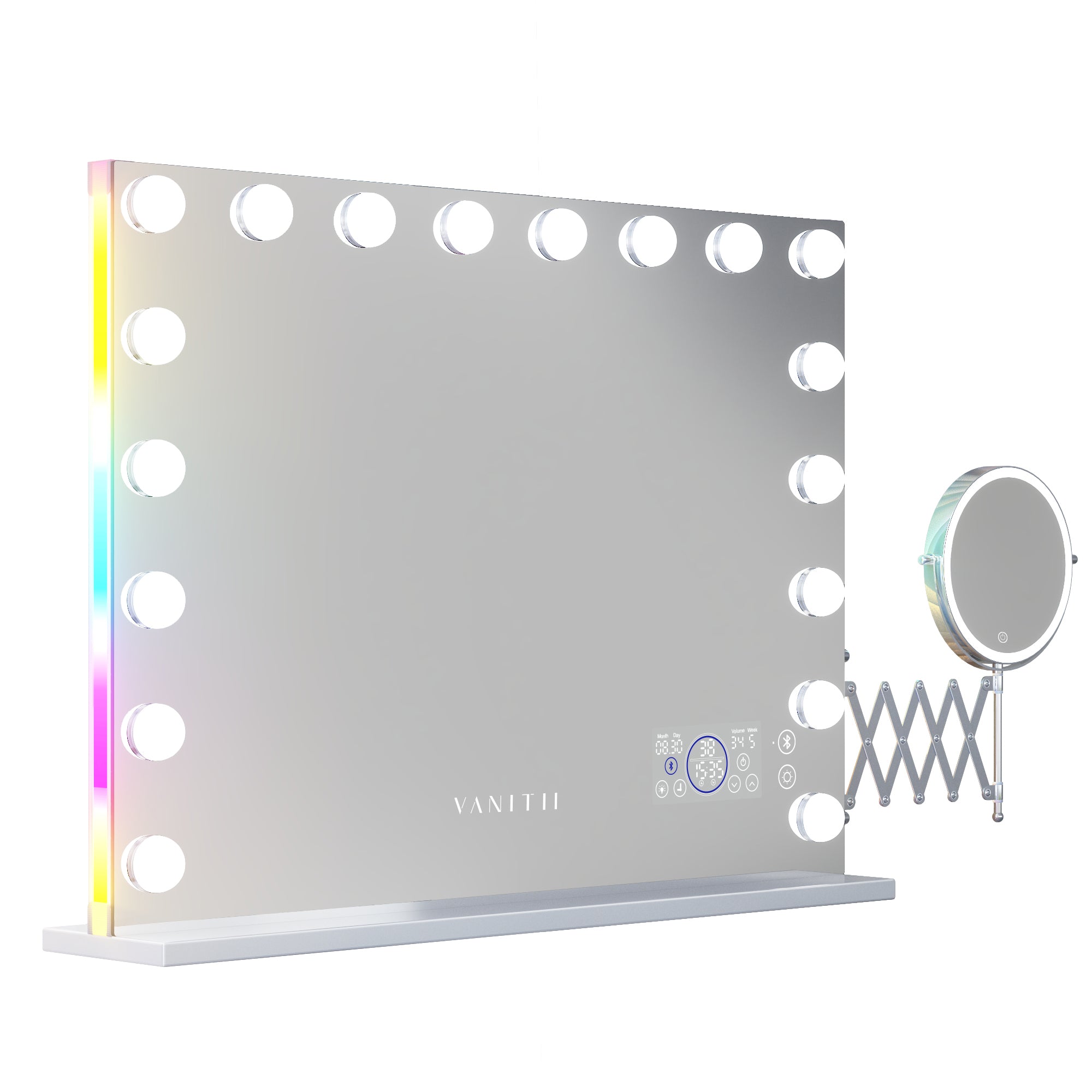 New Release! VANITII Hollywood 18/20 Bulbs Light Mirror with Bluetooth