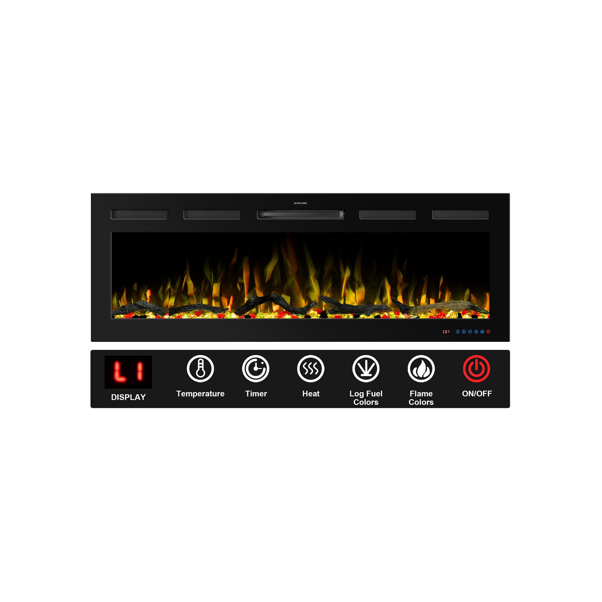 Electric Fireplace EF72R PRO