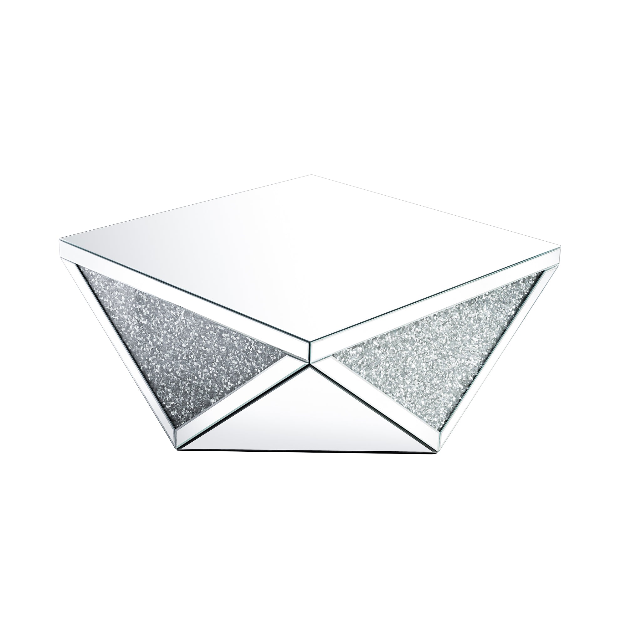 VANITII Crushed Diamond Coffee Table