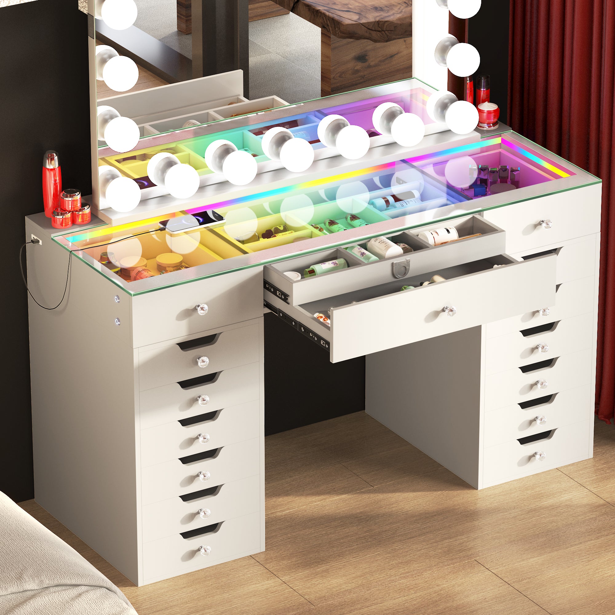 VANITII Lisa Vanity Desk Pro