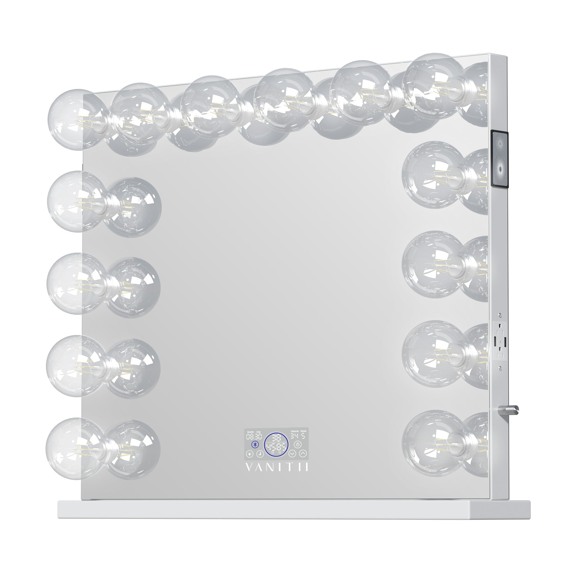 VANITII Marilyn Hollywood Vanity Mirror Pro Max- Tabletop or Wall Mount Vanity Mirror with 14 G95FLM Bulbs