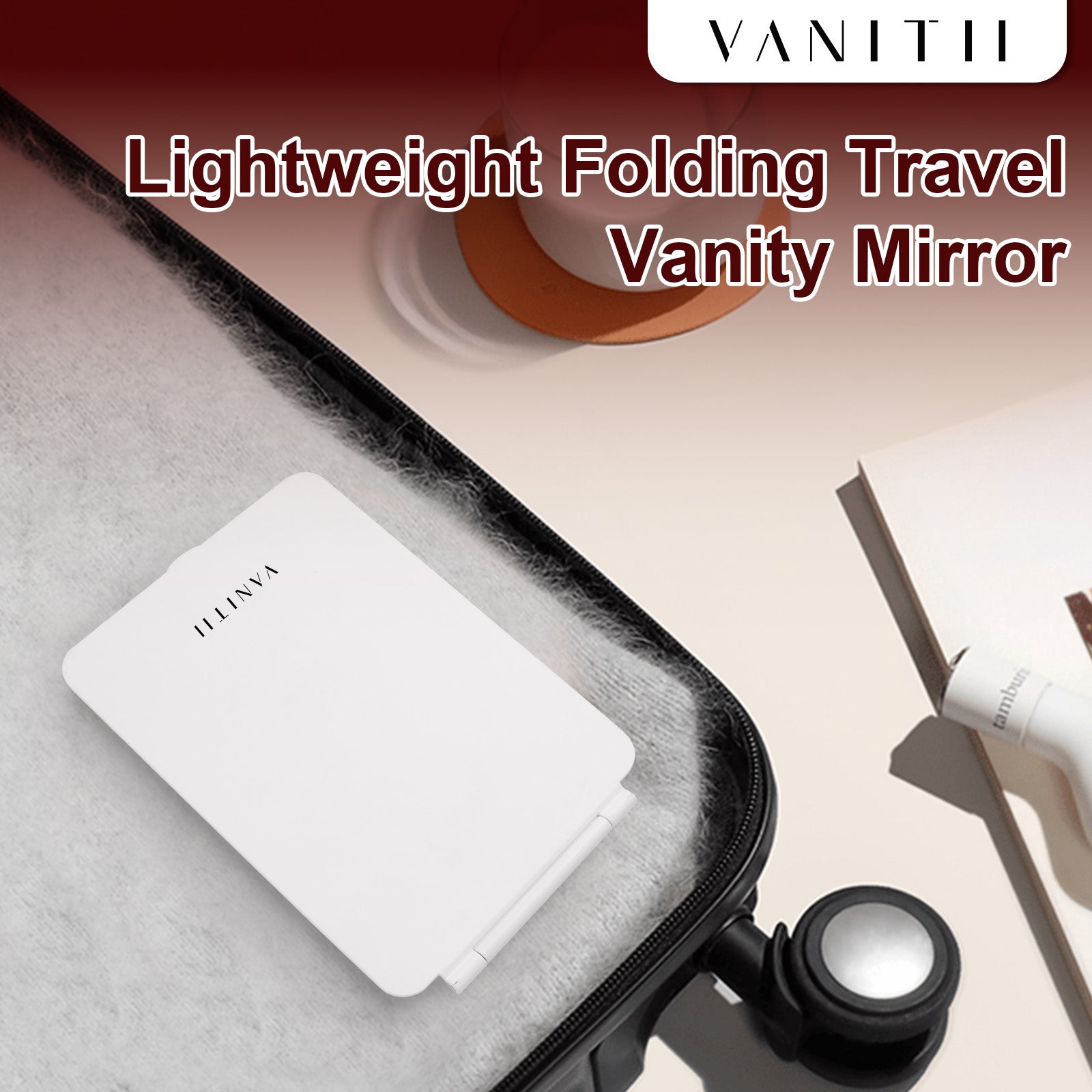 VANITII iPad Mini LED Makeup Mirror
