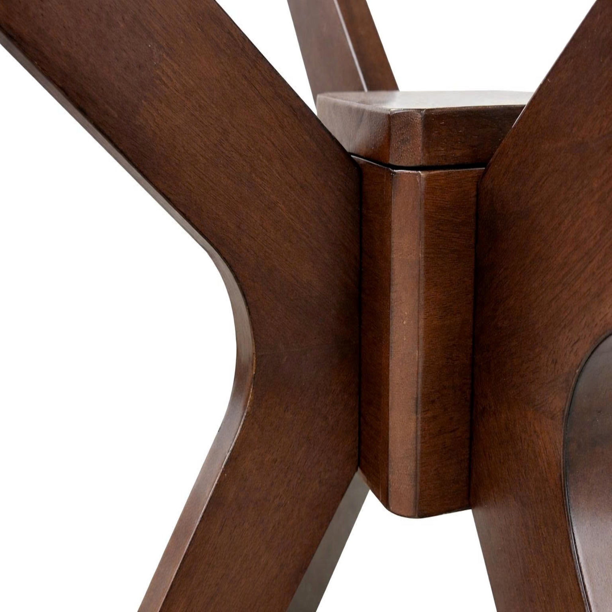 GLASS TOP DINING TABLE