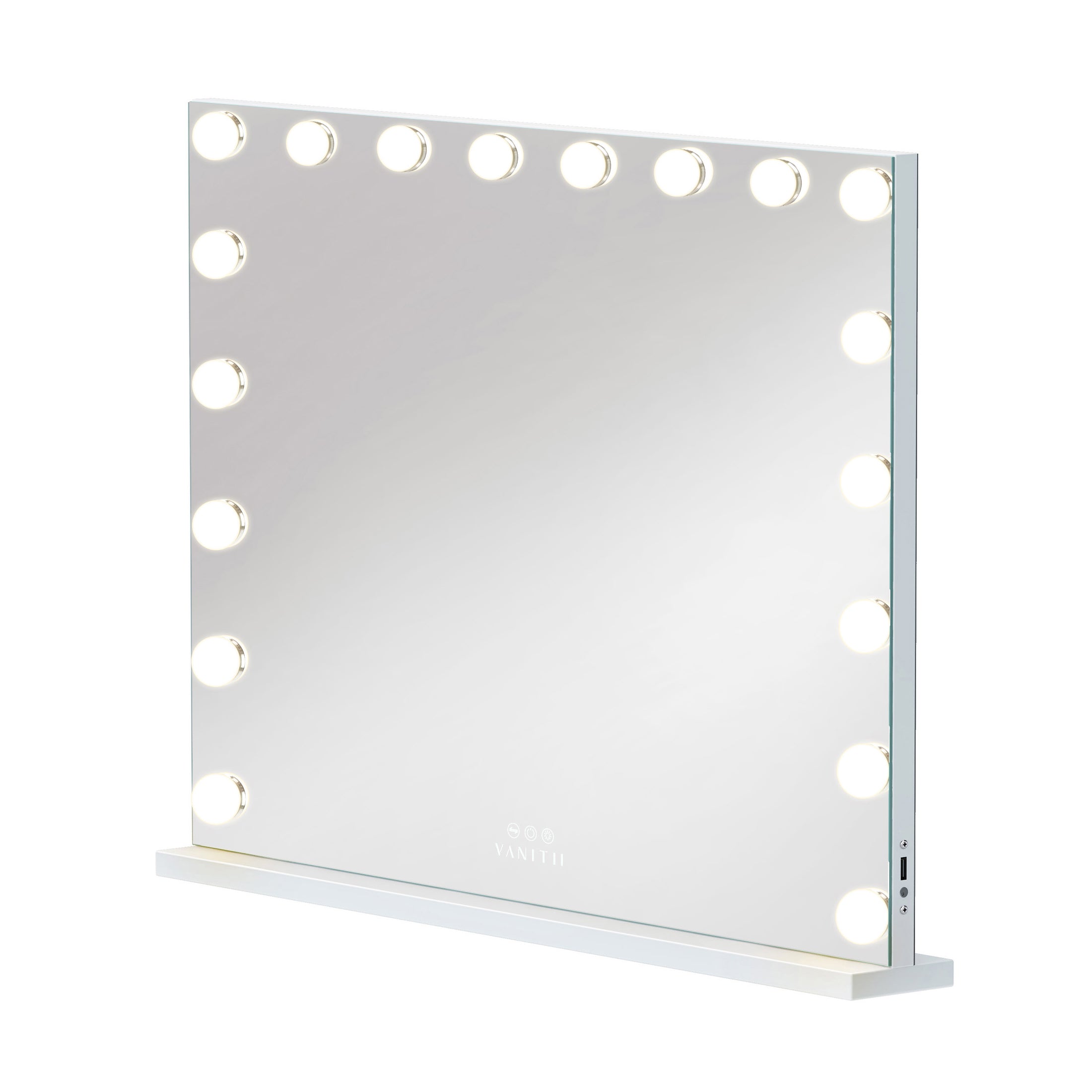 Mary Hollywood Vanity Mirror Pro XXXL - 18 Dimmable LED Bulbs_VANITII