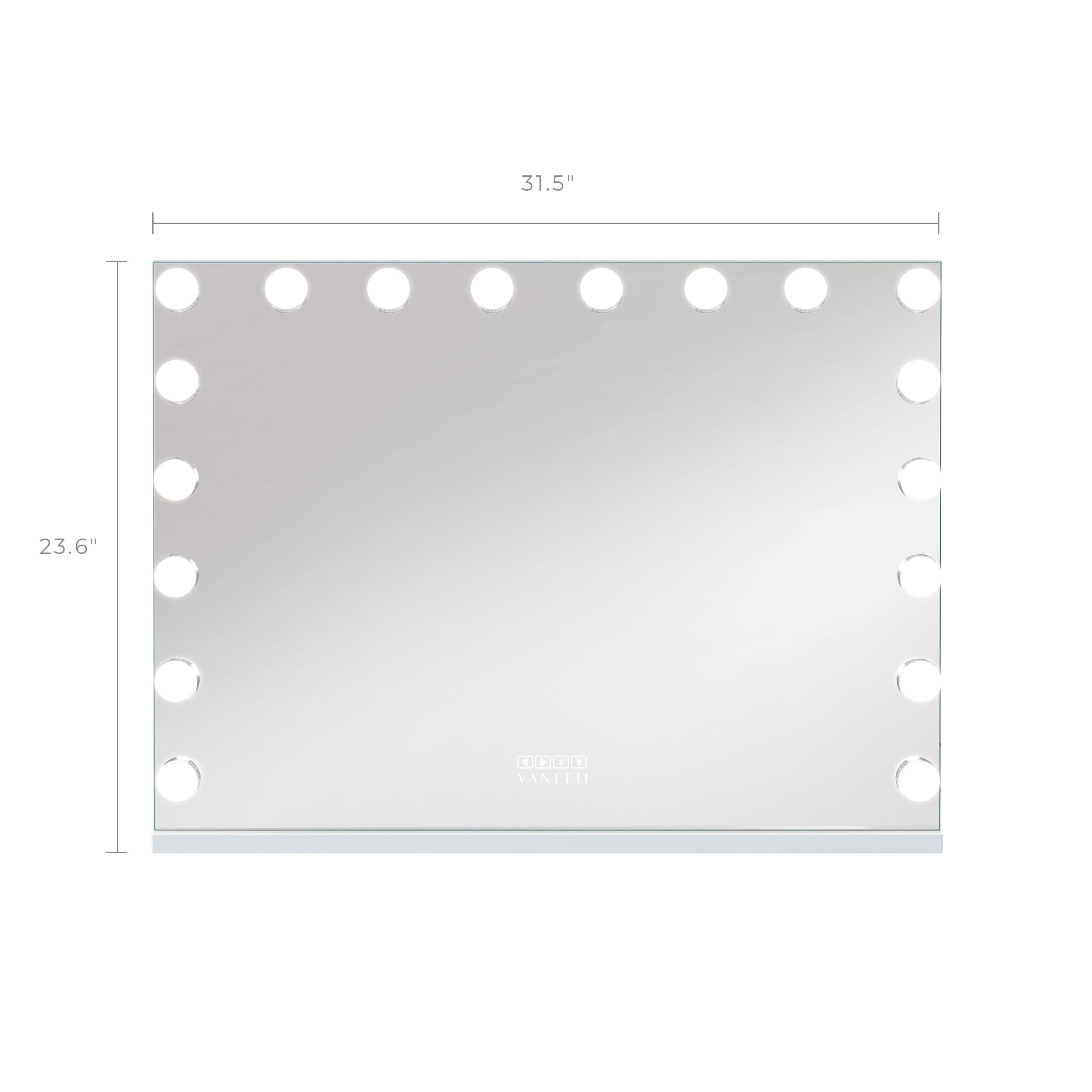 Hollywood Pro Vanity Mirror XXXL (31.5 X 23.6)