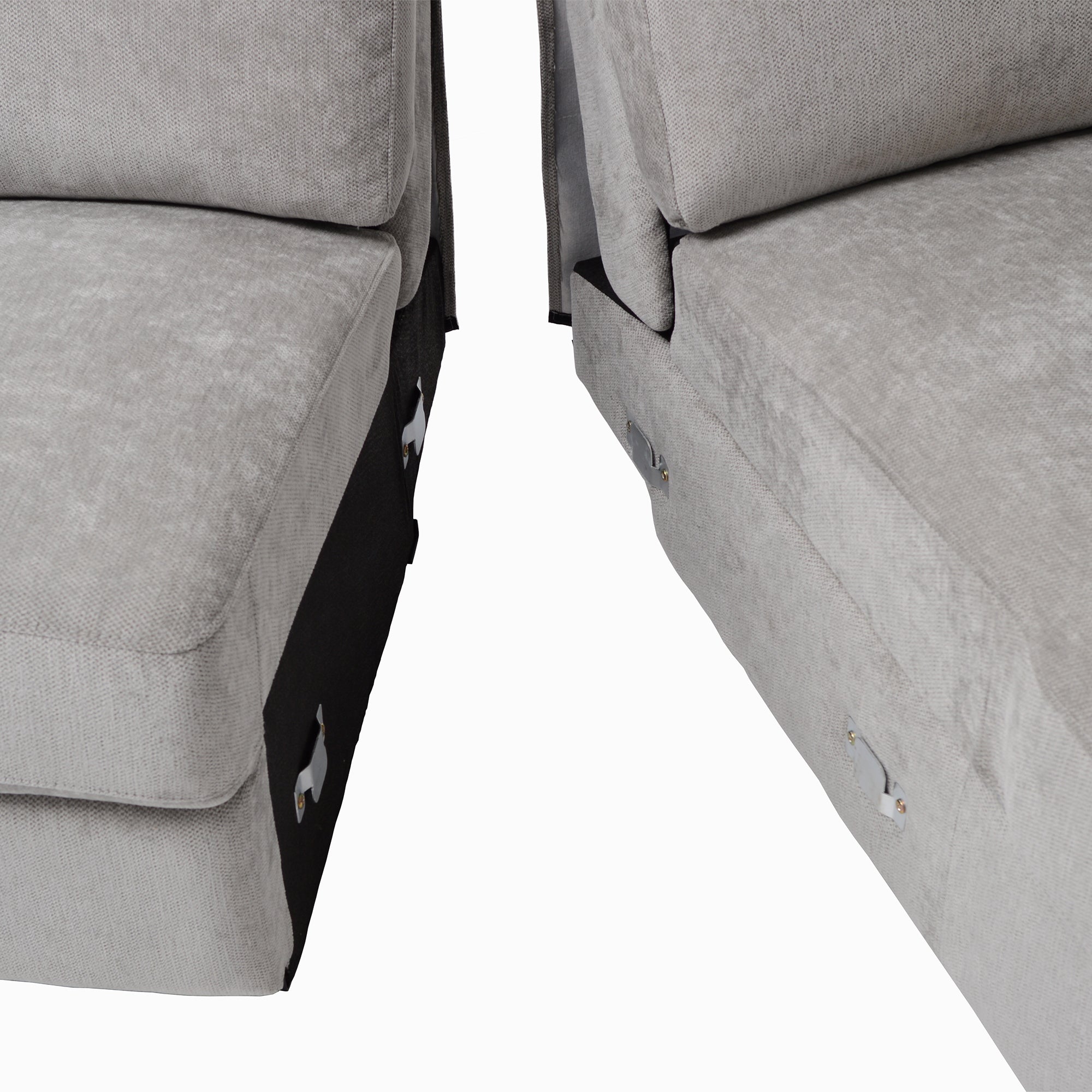 L-Shape recliner with storage