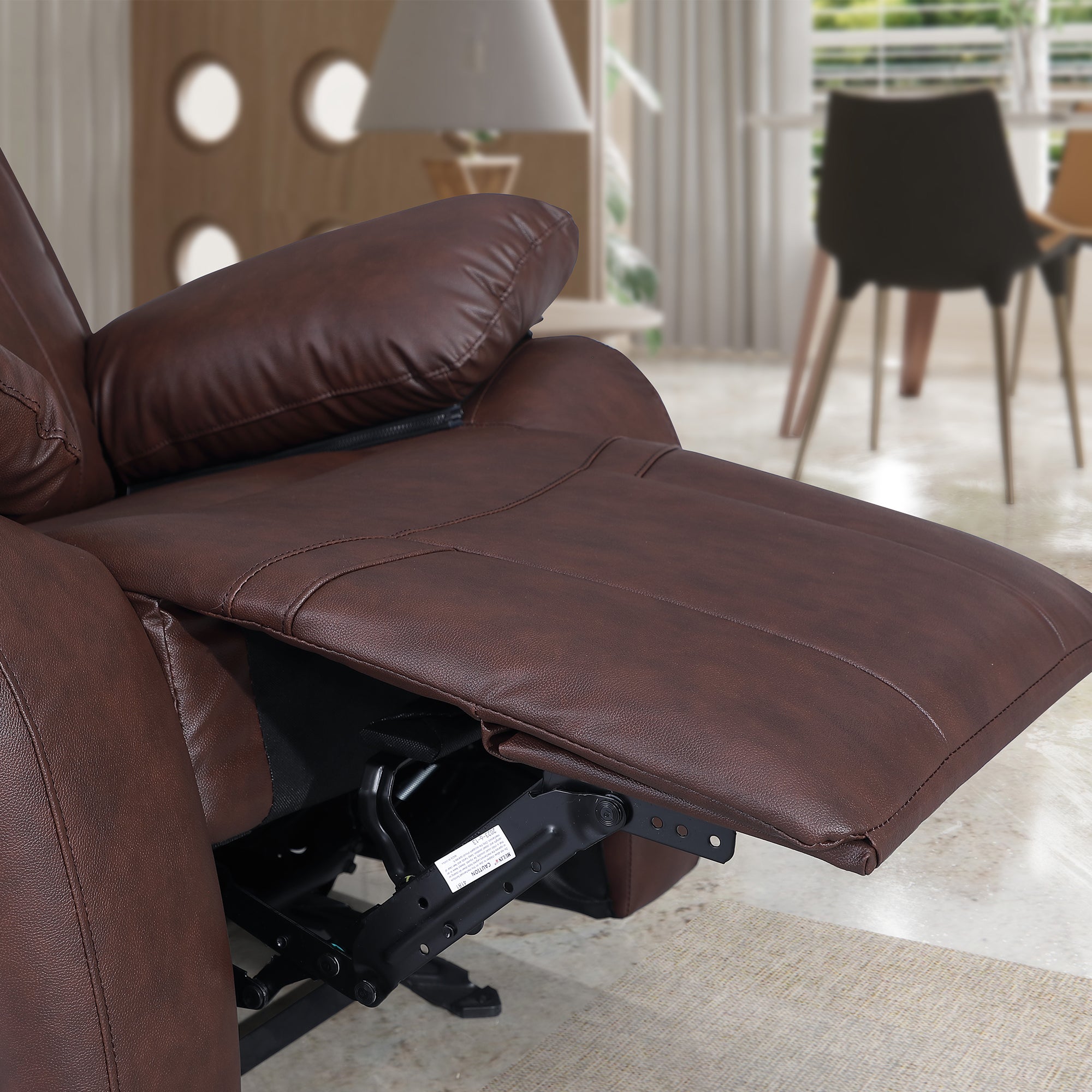 Manual Recliner Sofa & Loveseat & Chair MR2537W Brown