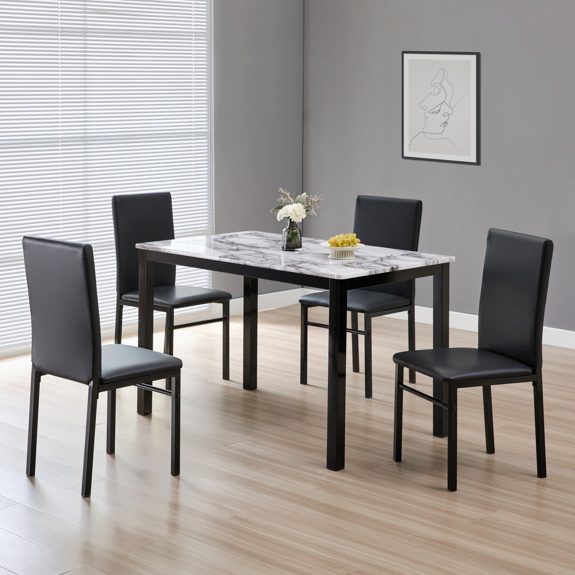 5 pcs dining set