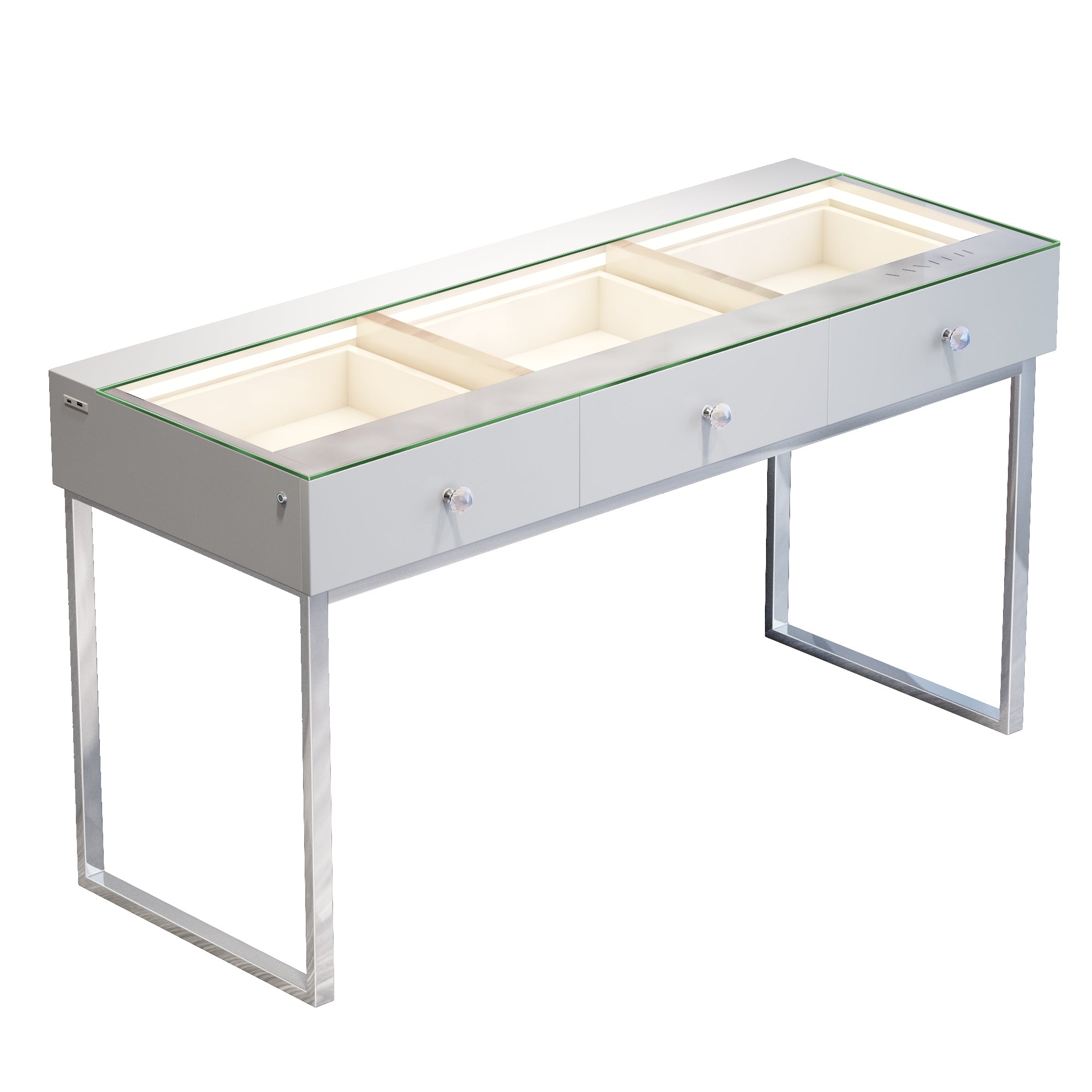 VANITII Billie Vanity Desk - 3 Storage Drawers