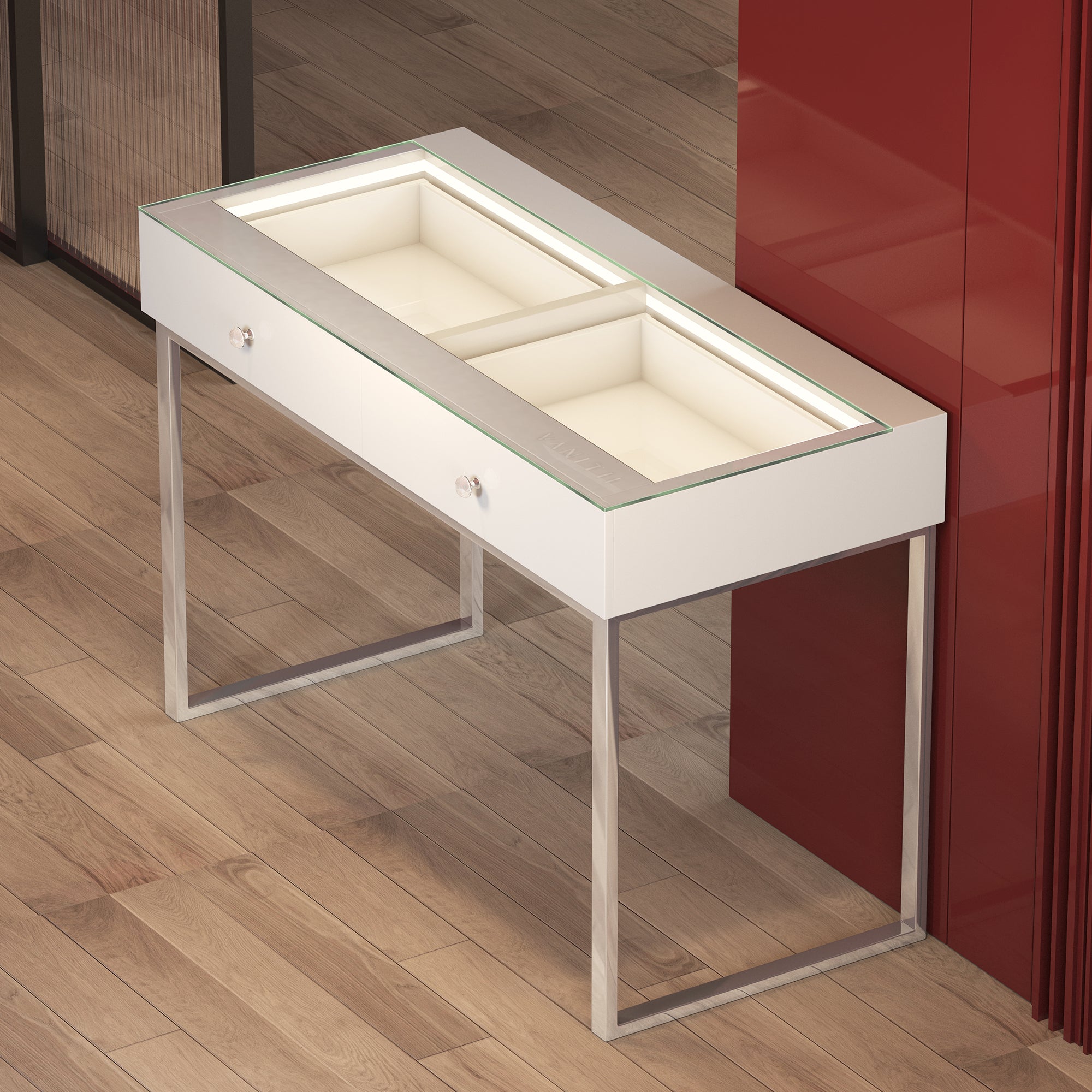 VANITII Alice Vanity Desk Pro - 2 Storage Drawers