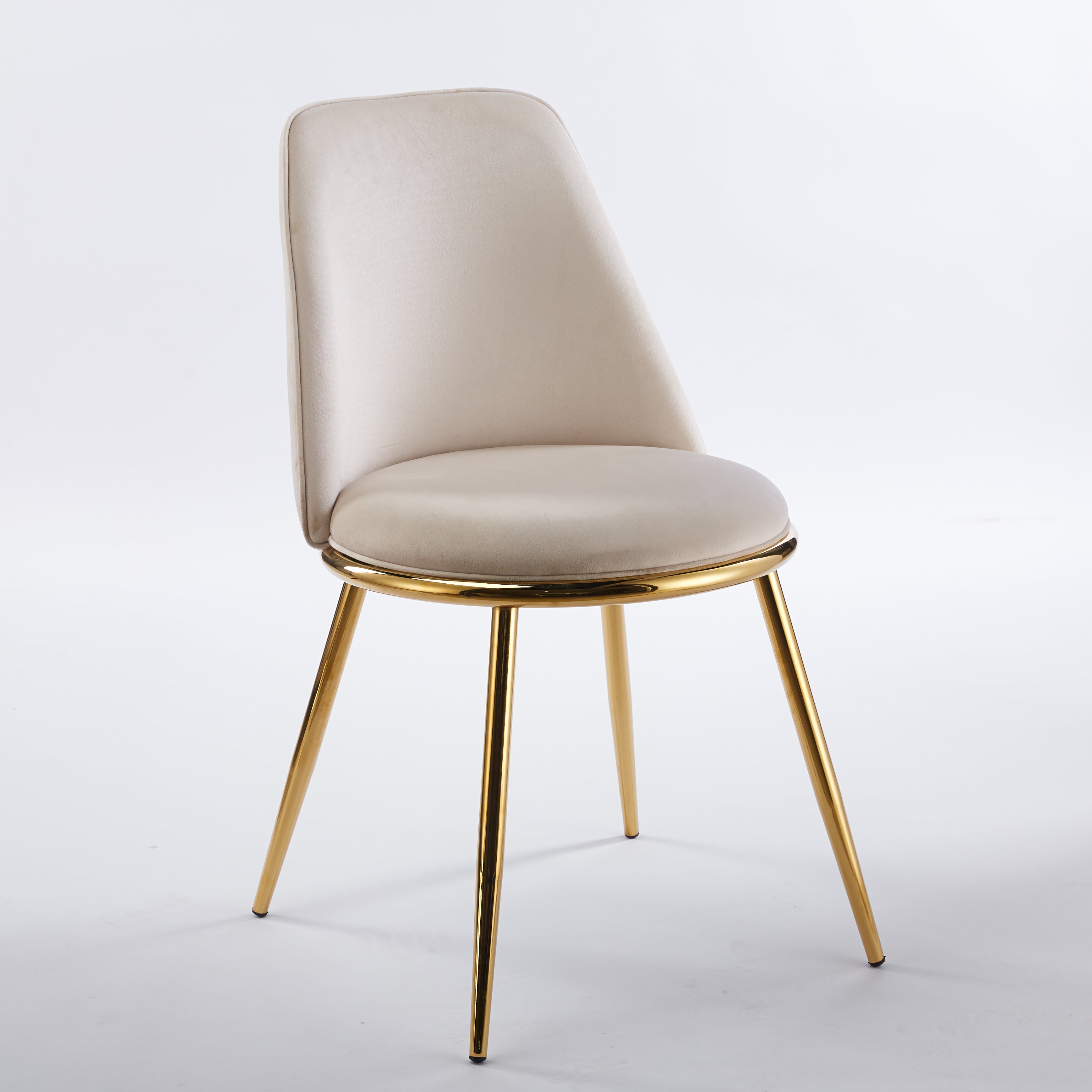 Upholstered in luxurious Velvet Fabric Dining Chair