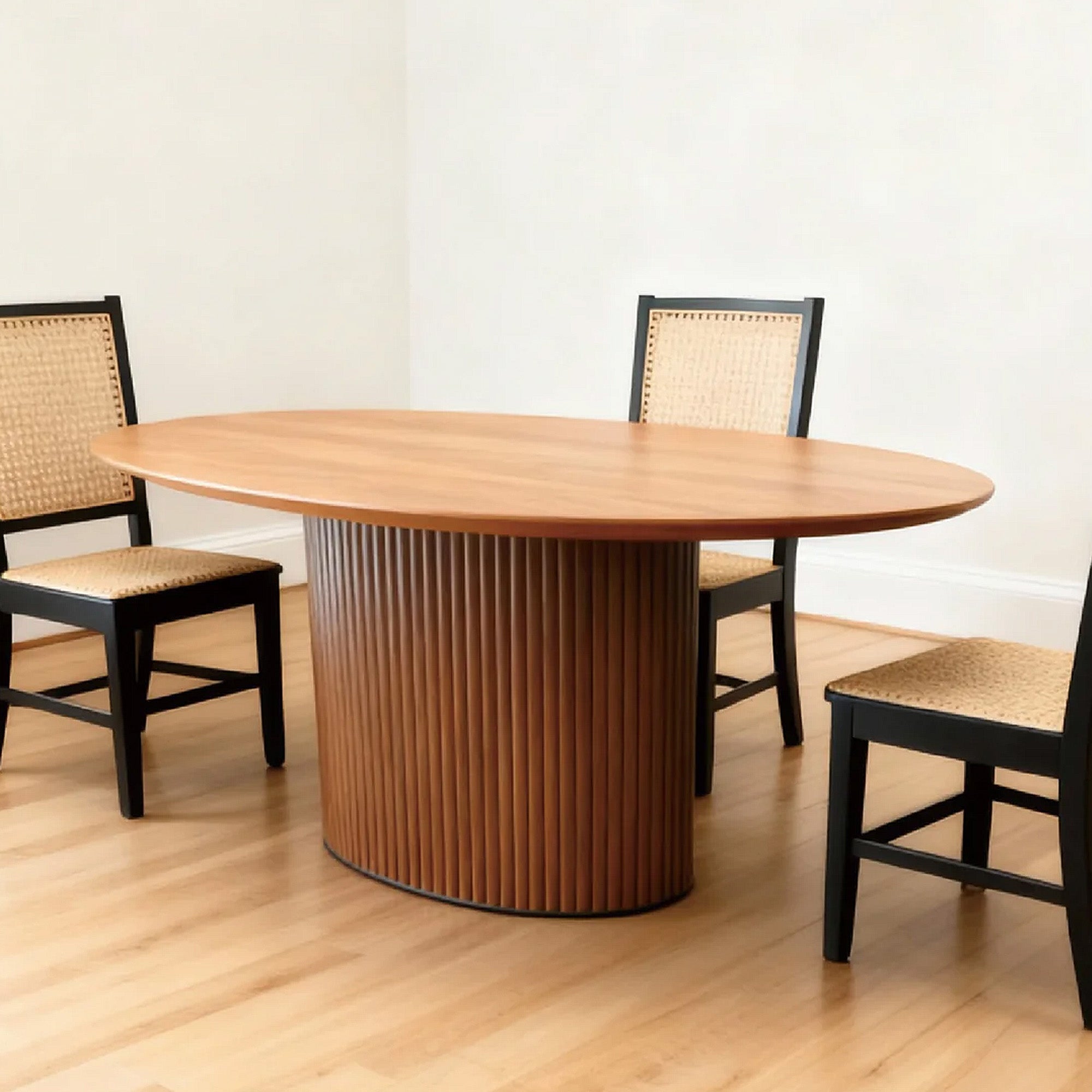 Modern Style Wooden Tabletop Dining Table-PX06