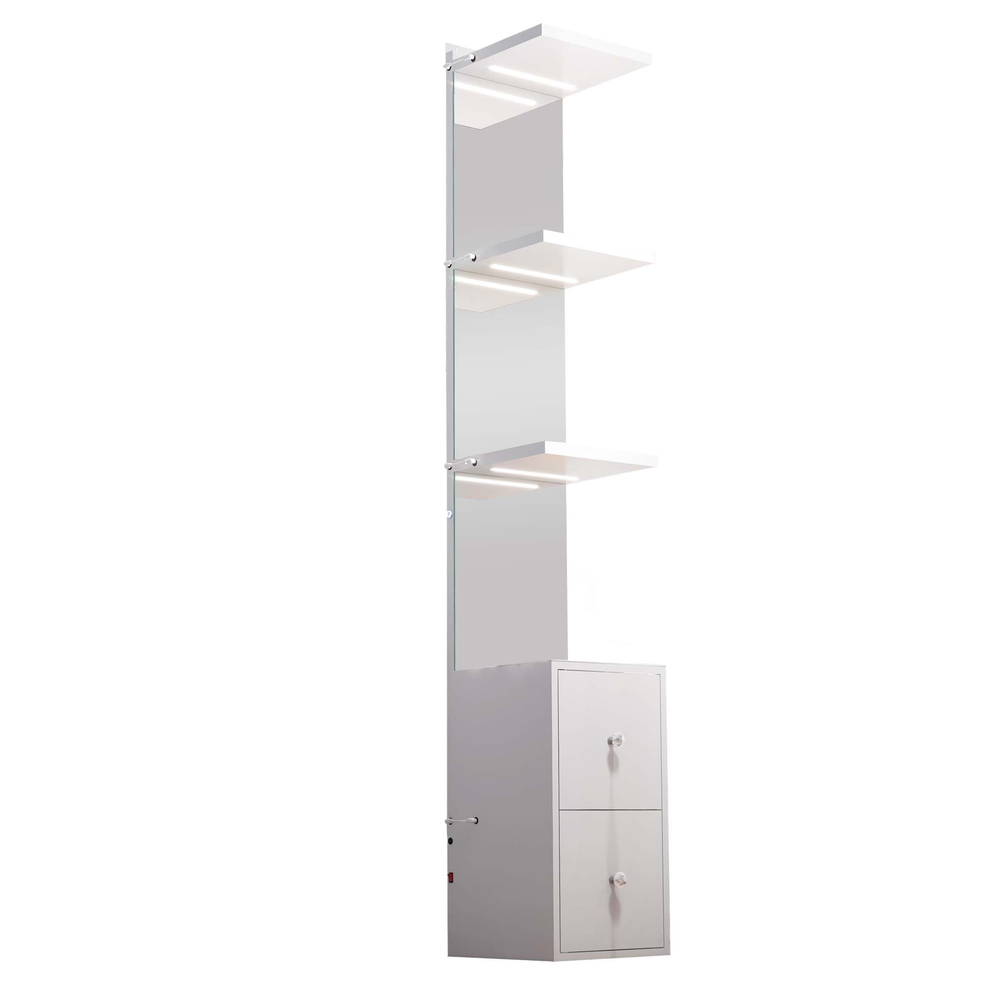 VANITII New Fashion Celina Pro Bookself – A Stylish Upgrade with Mirror Functionality