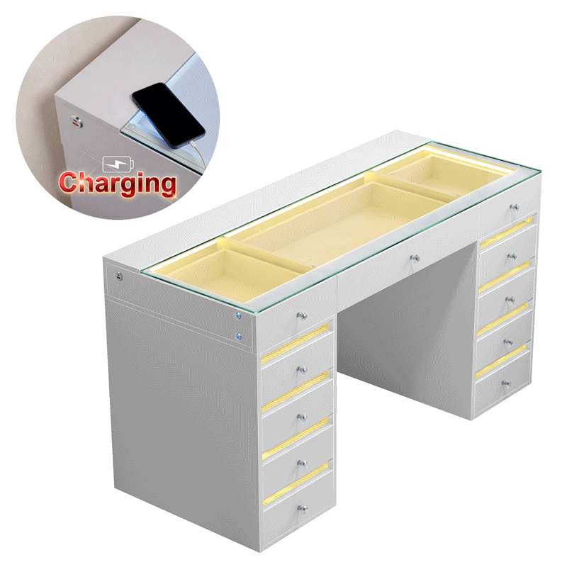 VANITII Fenair Vanity Desk with RGB light