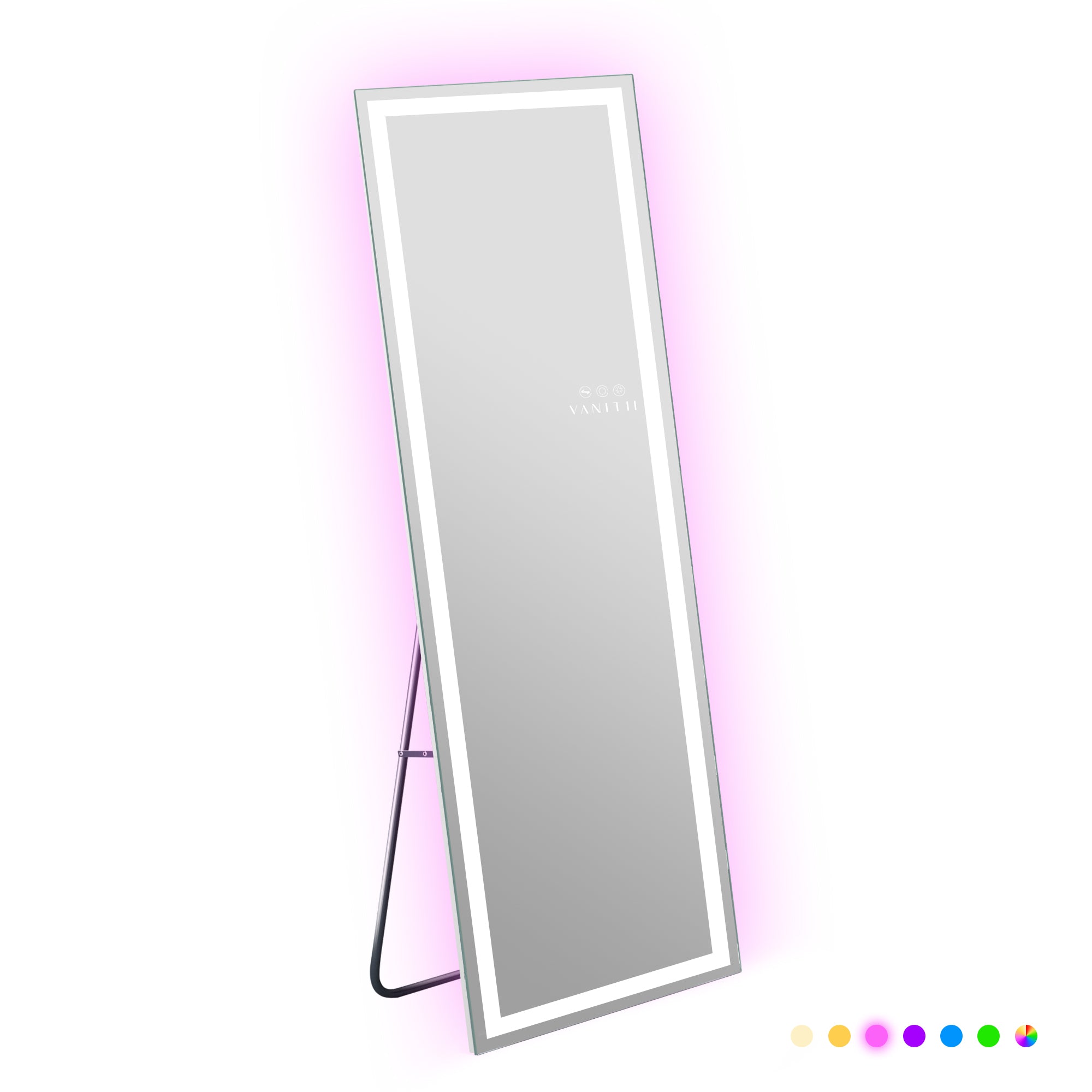 VANITII Luxury Full Length Hollywood Vanity Mirror with Led Light Strip