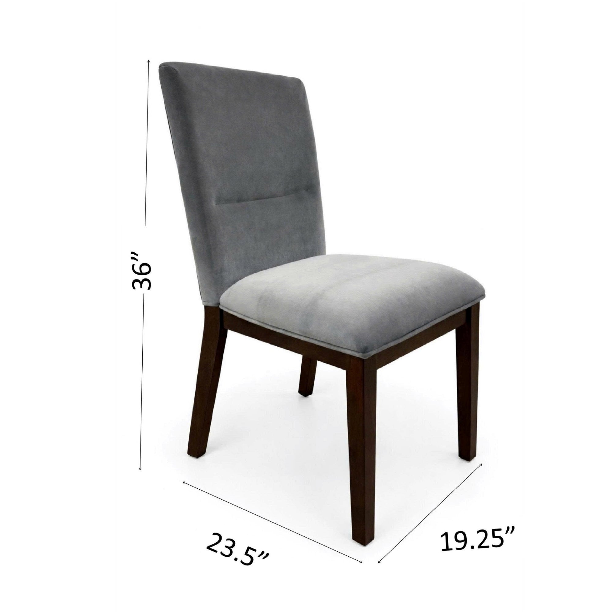 SIDE CHAIR ( VELVET) 2506SC-2pcs/CTN