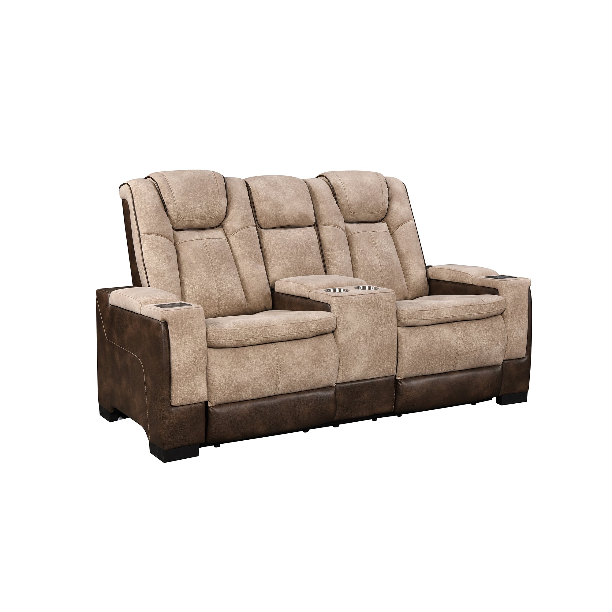 Power Recliner Sofa & Loveseat MR2866 Brown