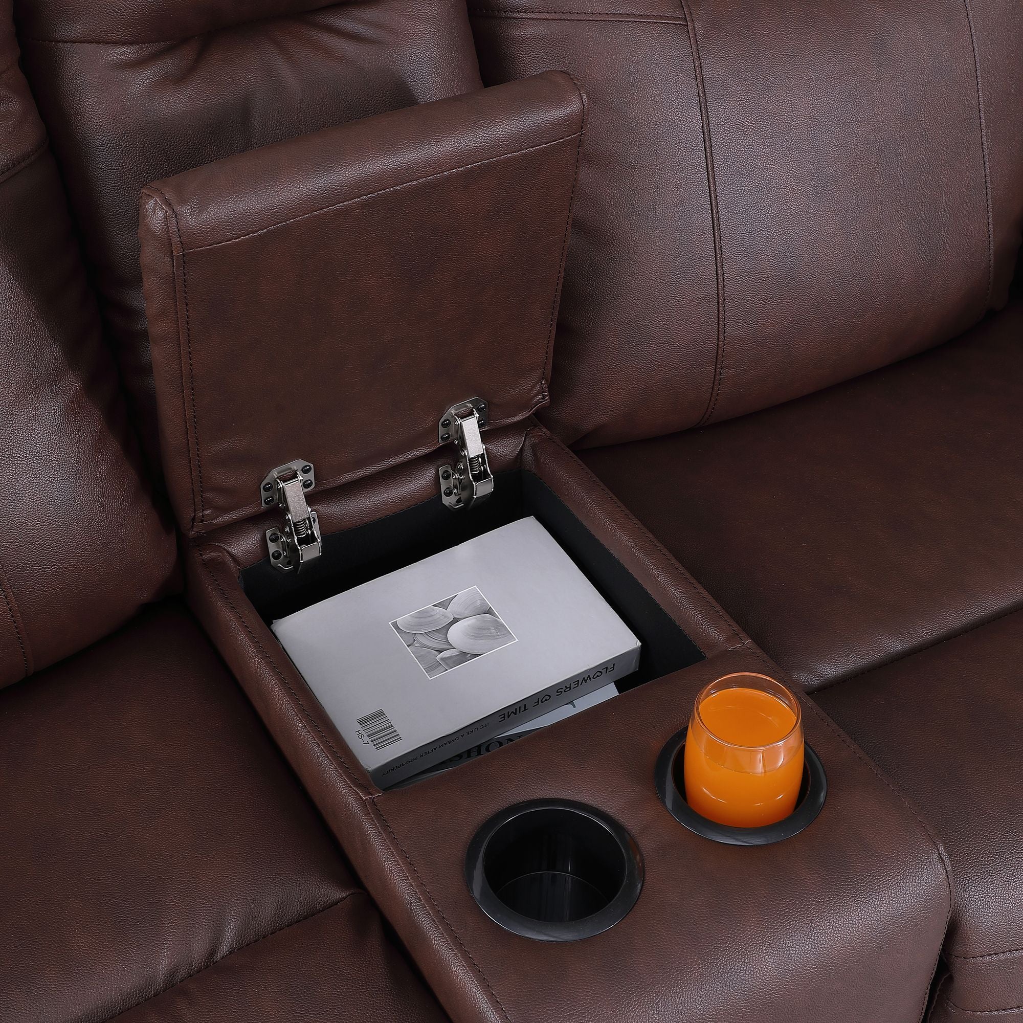 Manual Recliner Sofa & Loveseat & Chair MR2537W Brown