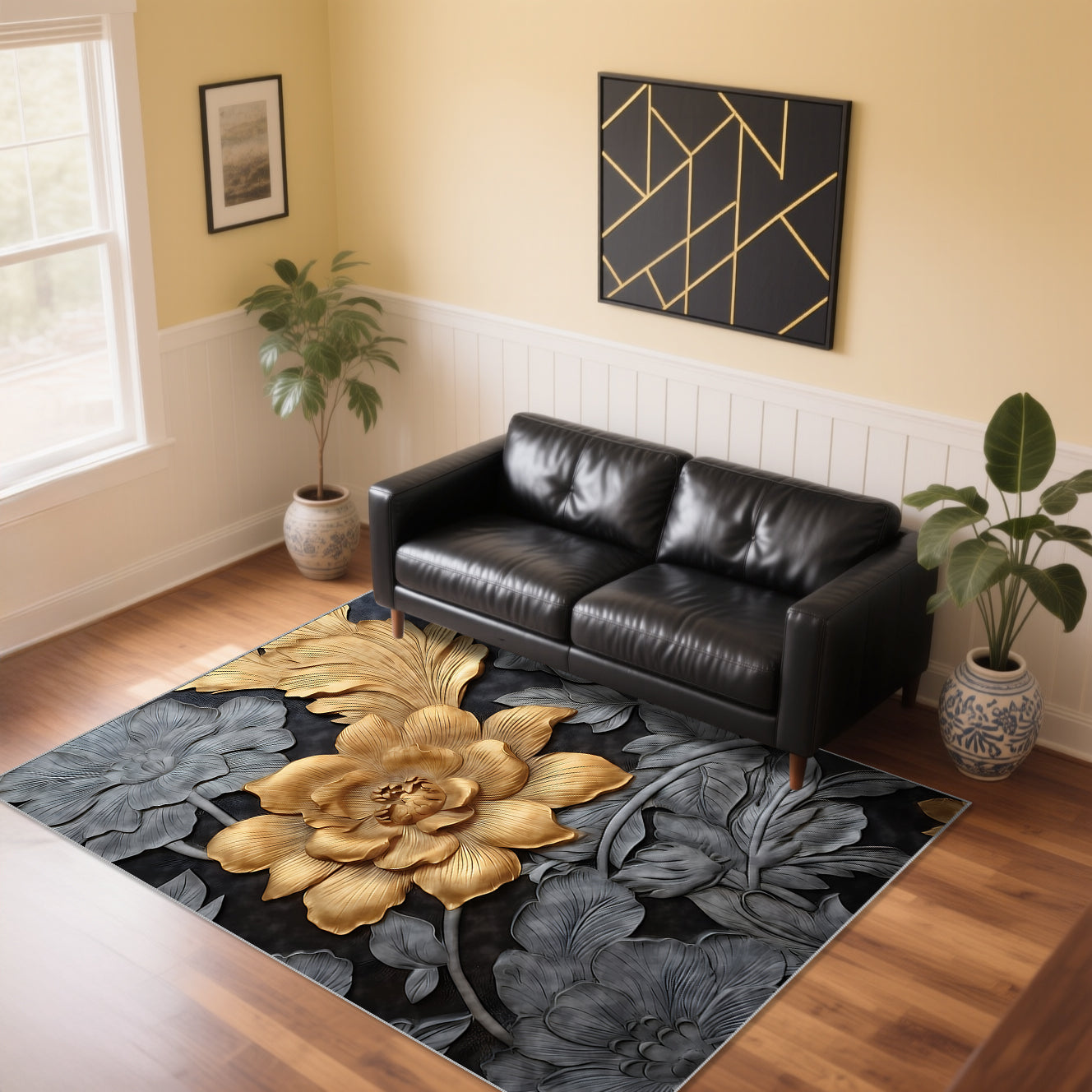 Diamond Velvet Shimmer Rug