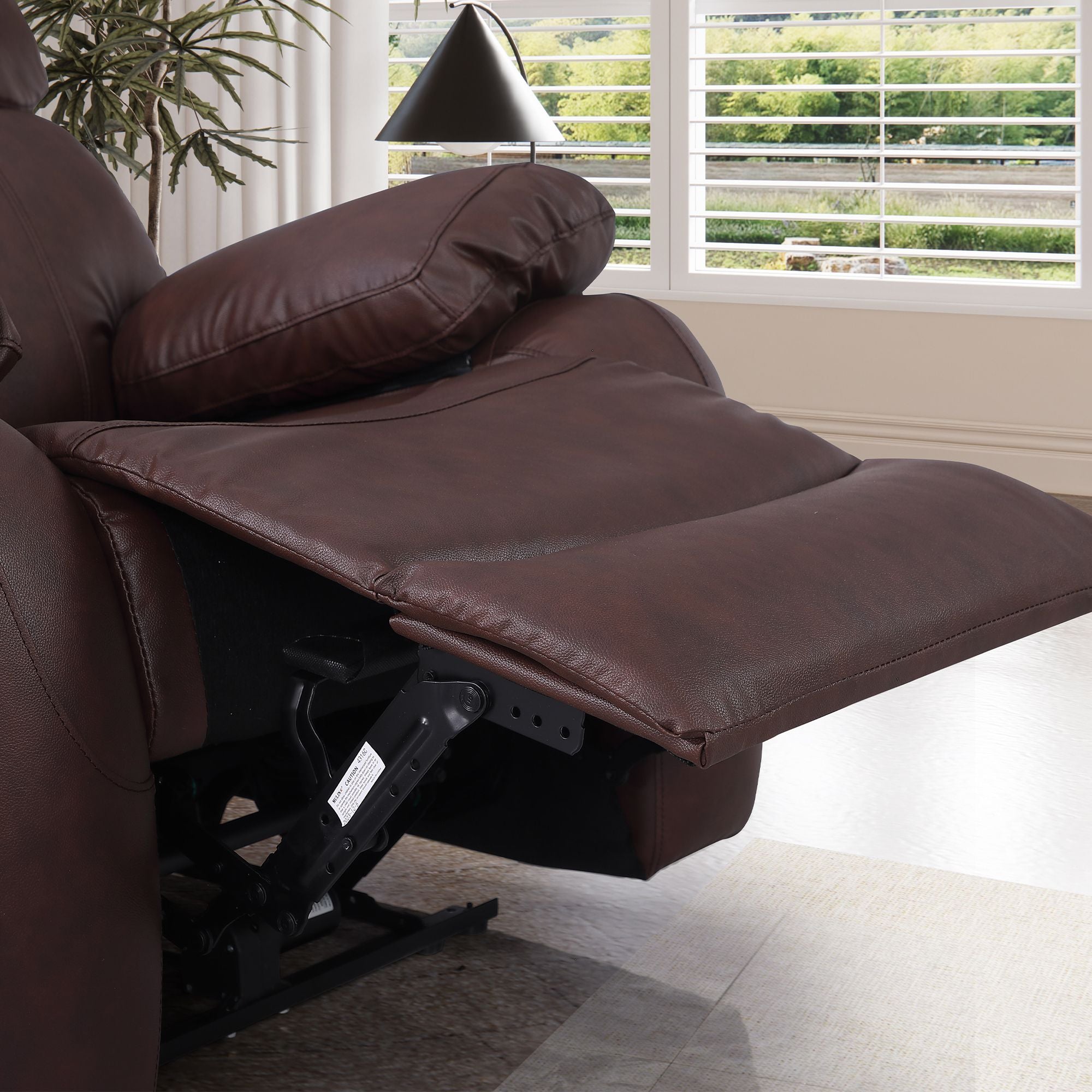 Power Recliner Sofa & Loveseat MR2041W Brown