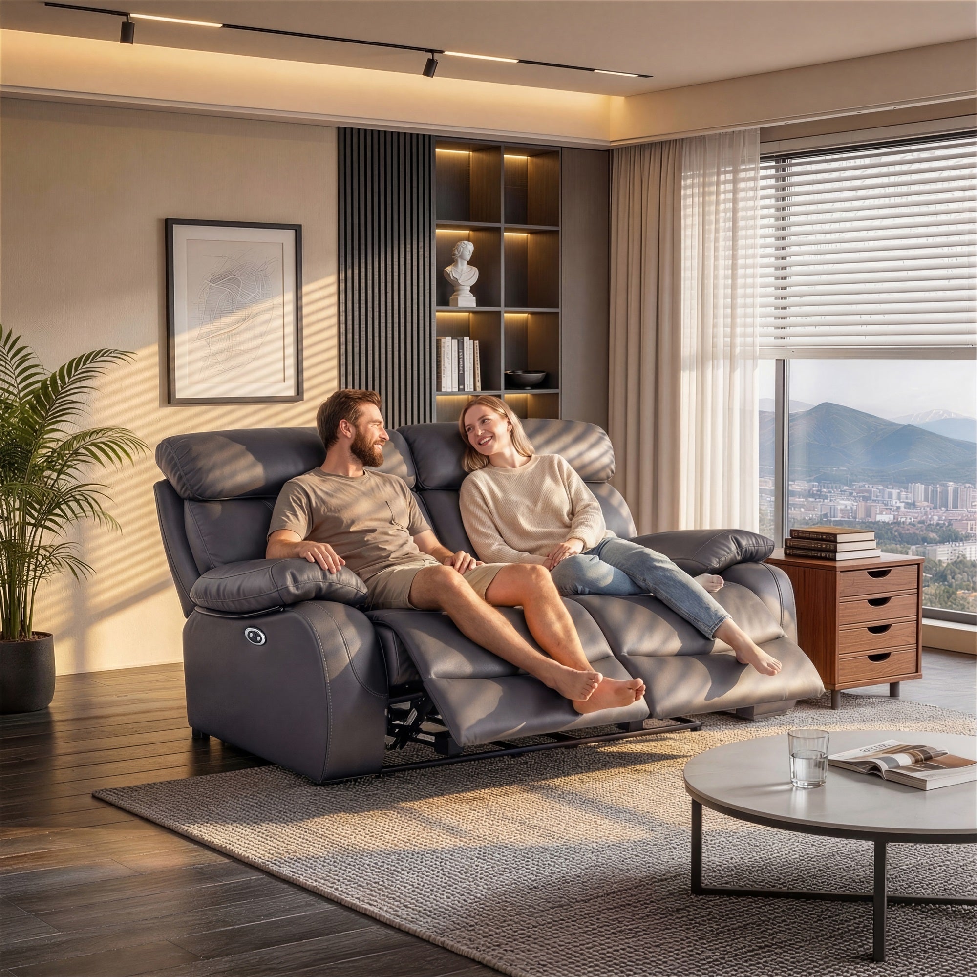 Harry Gray Power Motion Loveseat