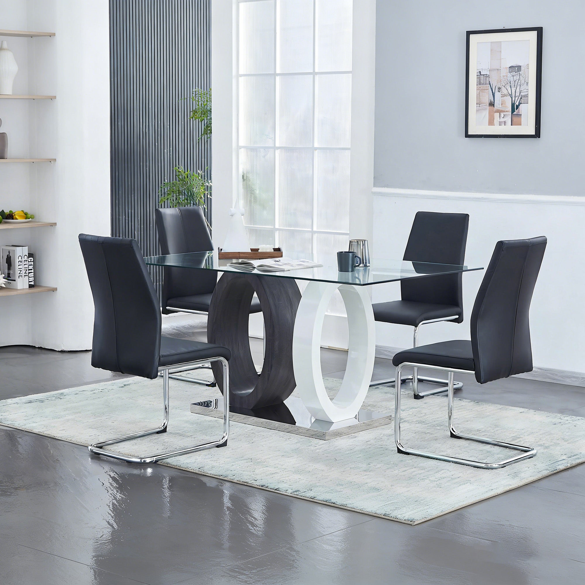 Double Circle Dining Table