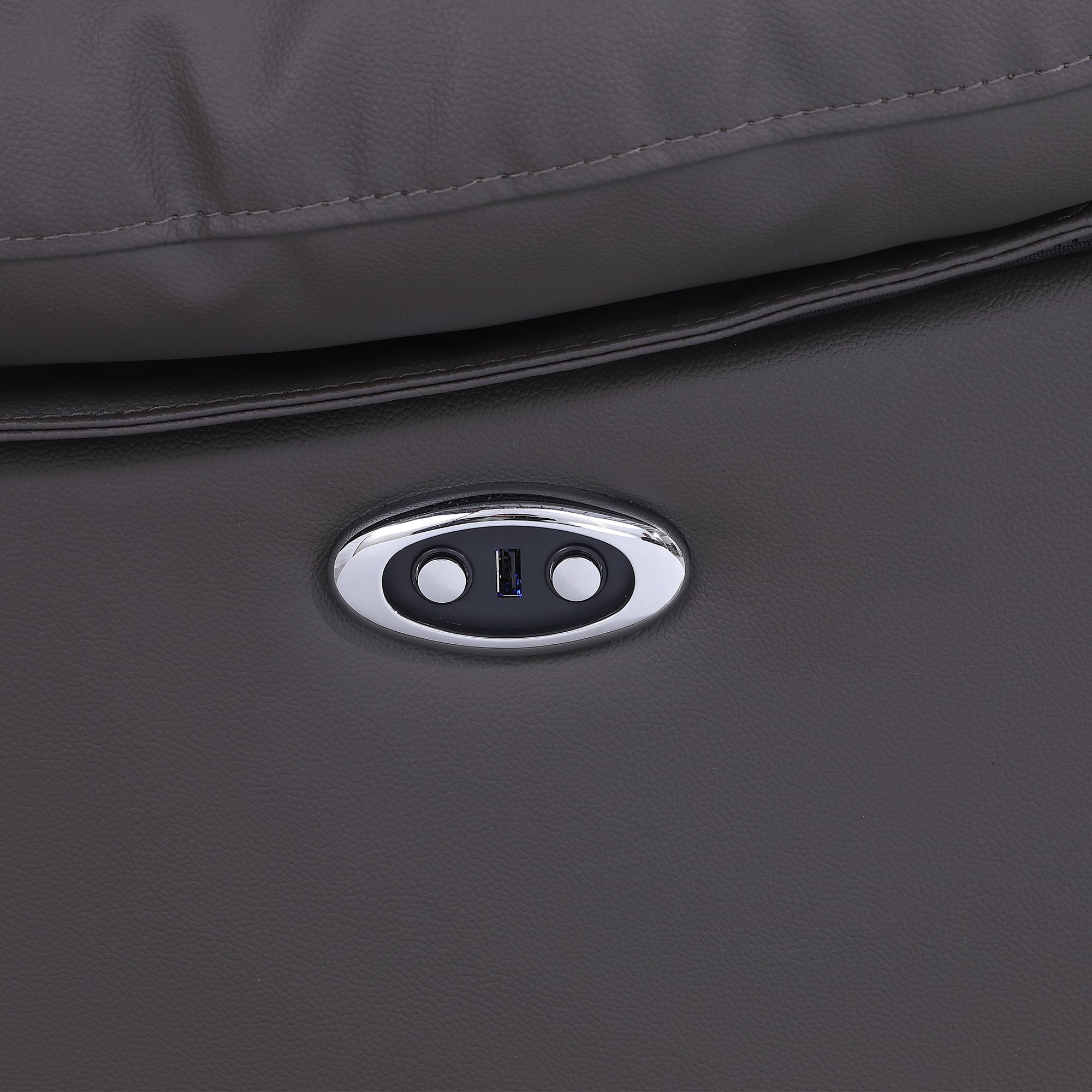 Power Recliner Sofa & Loveseat & Chair MR2041W Gray